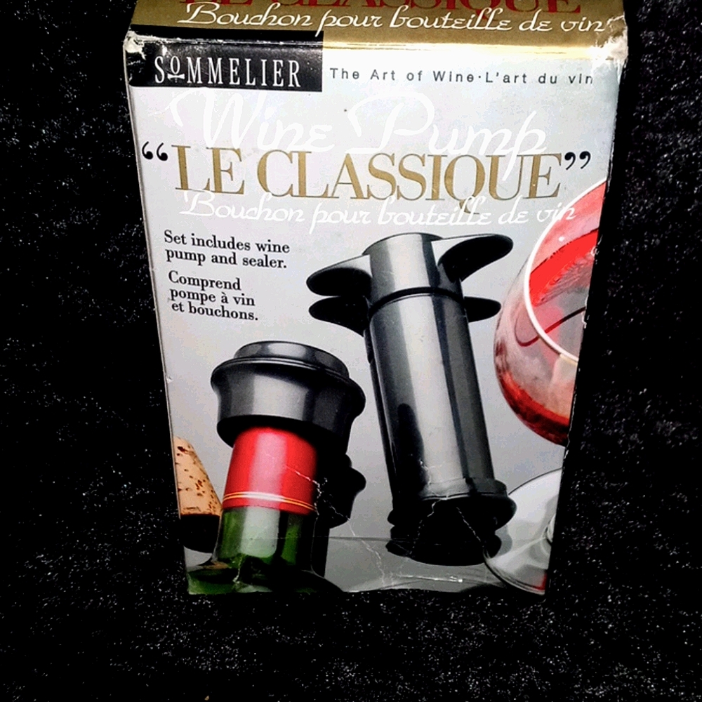 Sommelier wine pump " Le Classique"